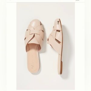 Anthropologie Vanessa Mules - Light Muave Pink